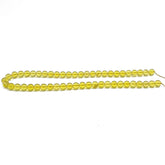 Lemon Amber Round Beads